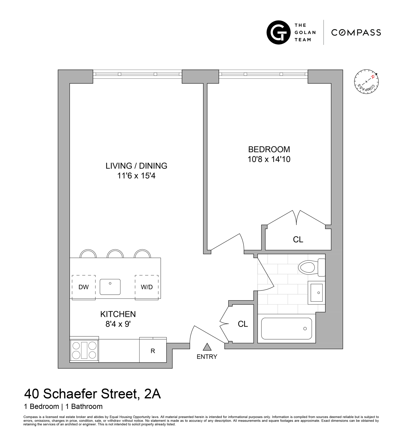 40 Schaefer Street, Unit 2A Brooklyn, NY 11207 - Photo 9 of 9 unknown