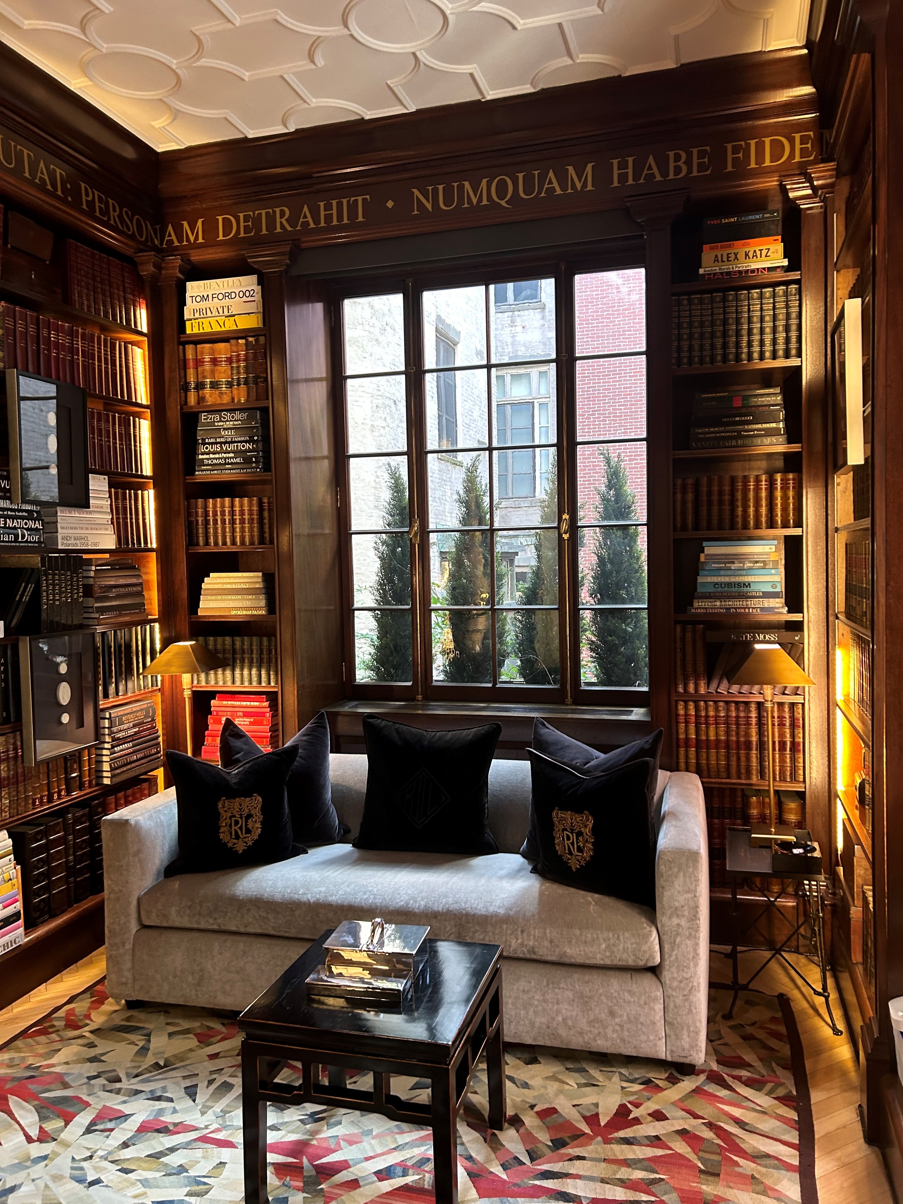 36 East 69th Street, Unit 2AB Manhattan, NY 10021 - Photo 10 of 26 a living room with furniture and floor to ceiling windows