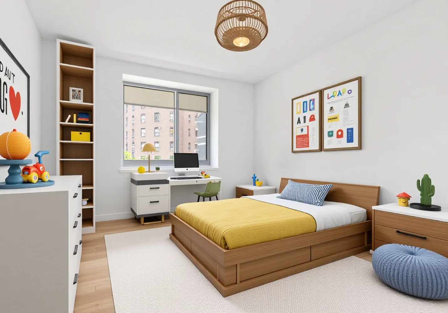 40 West 116th Street, Unit B503 Manhattan, NY 10026 - Photo 9 of 36 a bedroom with a bed and a window