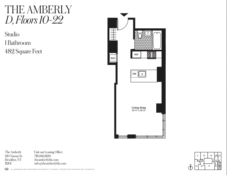 120 Nassau Street, Unit 21D Brooklyn, NY 11201 - Photo 11 of 11 unknown