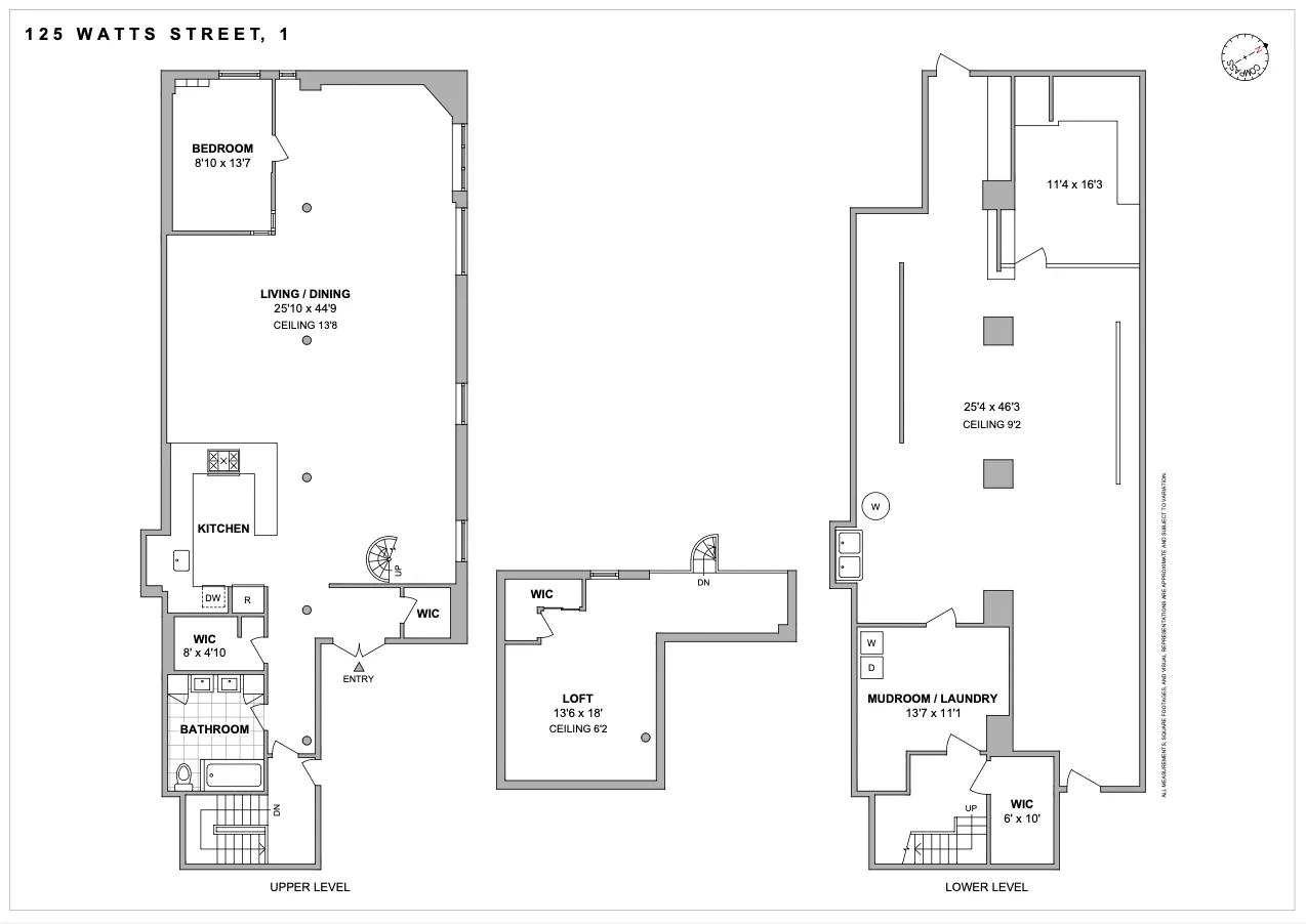 $3,500,000 | 125 Watts Street, Unit 1 | TriBeCa