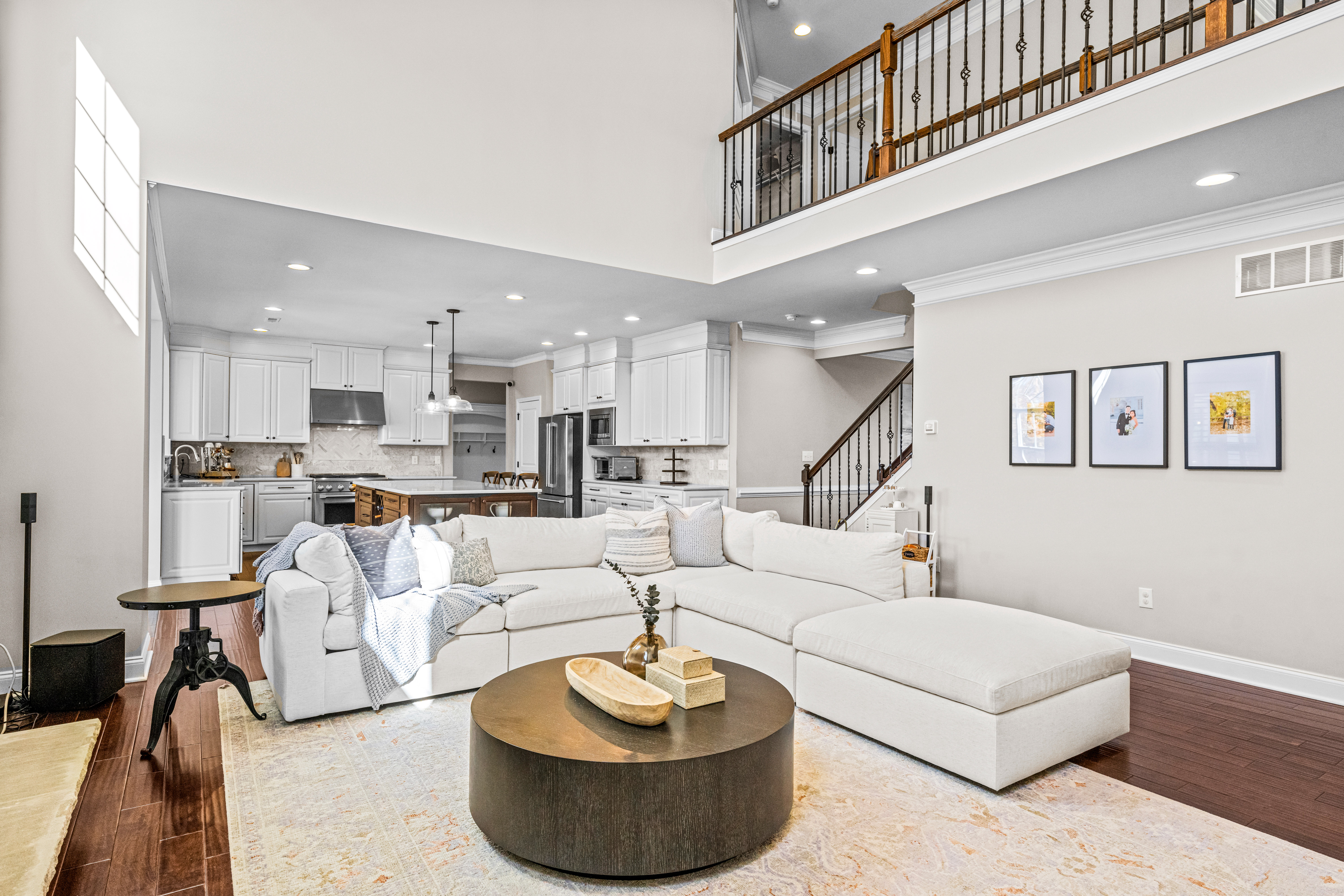 52 Wellesley Way Marlton, NJ 08053 - Photo 39 of 98 a living room with furniture and a view of kitchen
