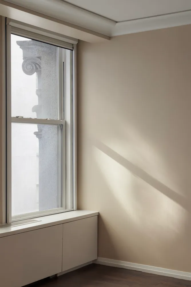 a view of a small space