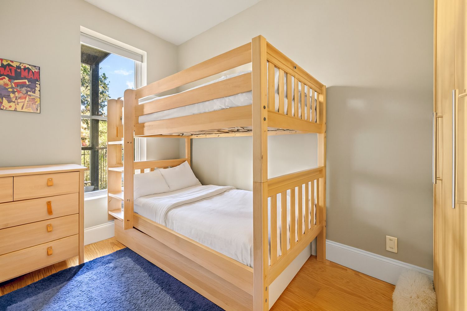 667 Carroll Street, Unit 2 Brooklyn, NY 11215 - Photo 5 of 7 a view of a bedroom with closet and windows