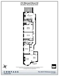 $1,138,000 | 152 Harvard Street, Unit 4, Brookline, MA 02446
