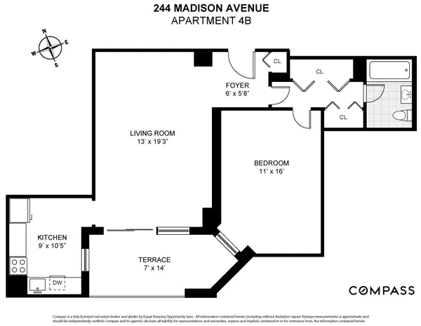 $519,000 | 244 Madison Avenue, Unit 4B | Murray Hill