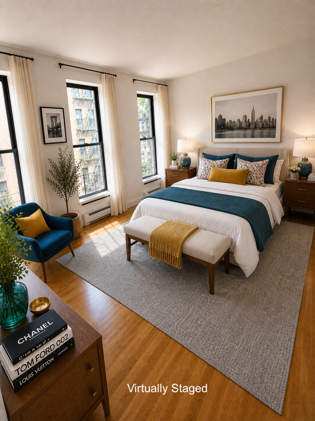 23 West 127th Street, Unit 3 Manhattan, NY 10027 - Photo 5 of 11 a bedroom with bed and window