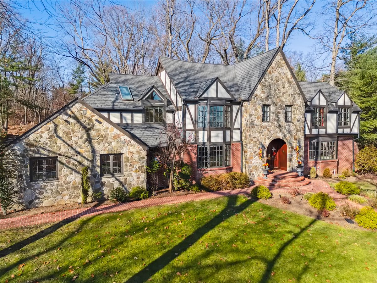 Johnston Drive Watchung, NJ 07069 - Photo 11 of 85 a view of swimming pool with a patio and a yard