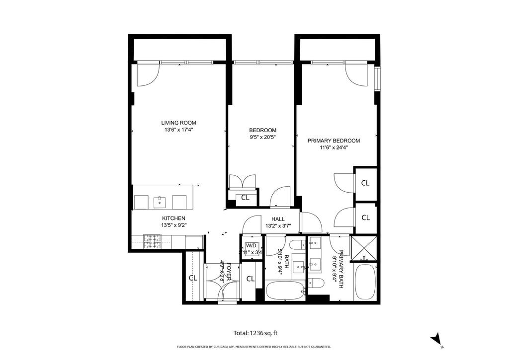 117 West 123rd Street, Unit 5D Manhattan, NY 10027 - Photo 18 of 18 a picture of a bench in front of a door
