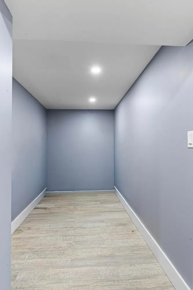 a view of empty room