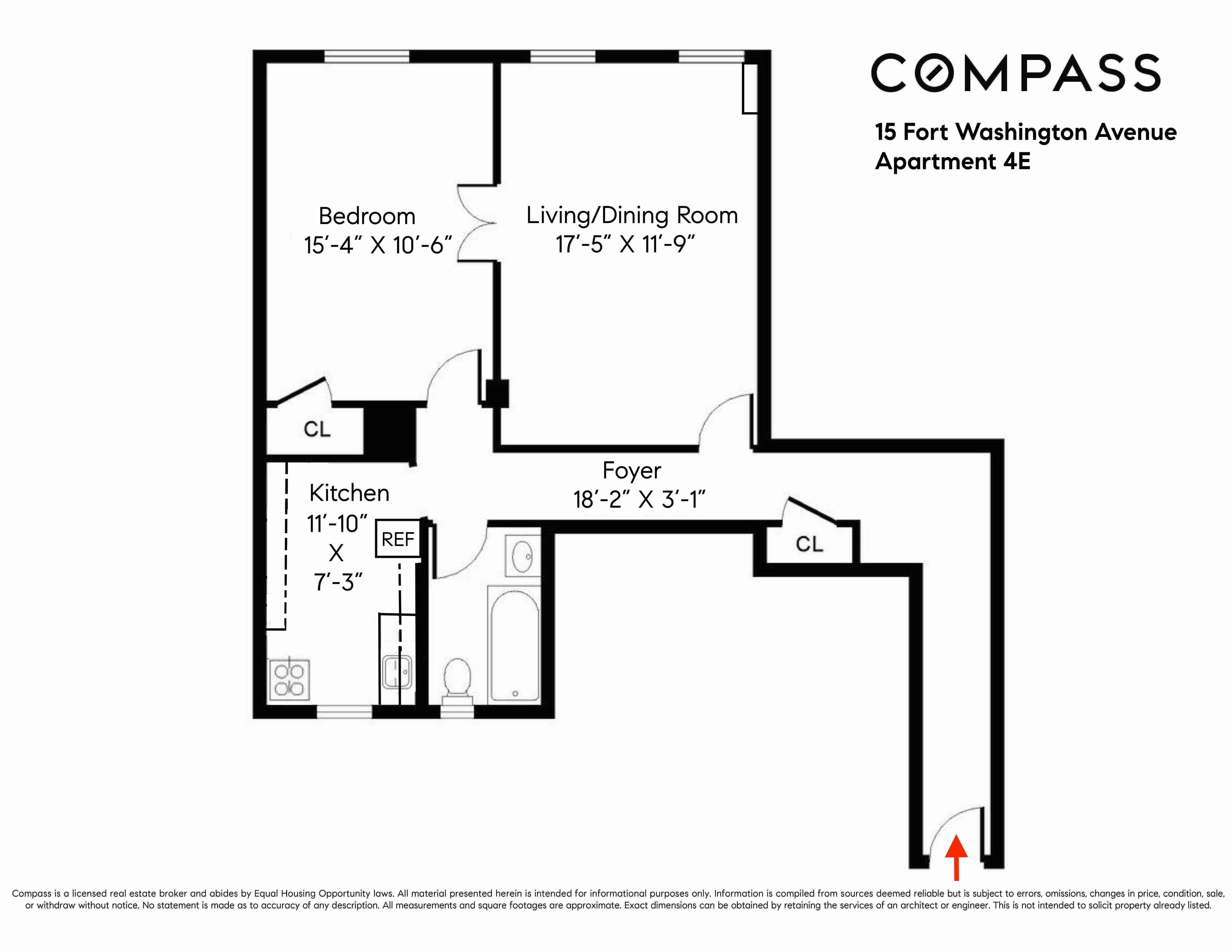 15 Fort Washington Avenue 4E Washington Heights New York NY 10032