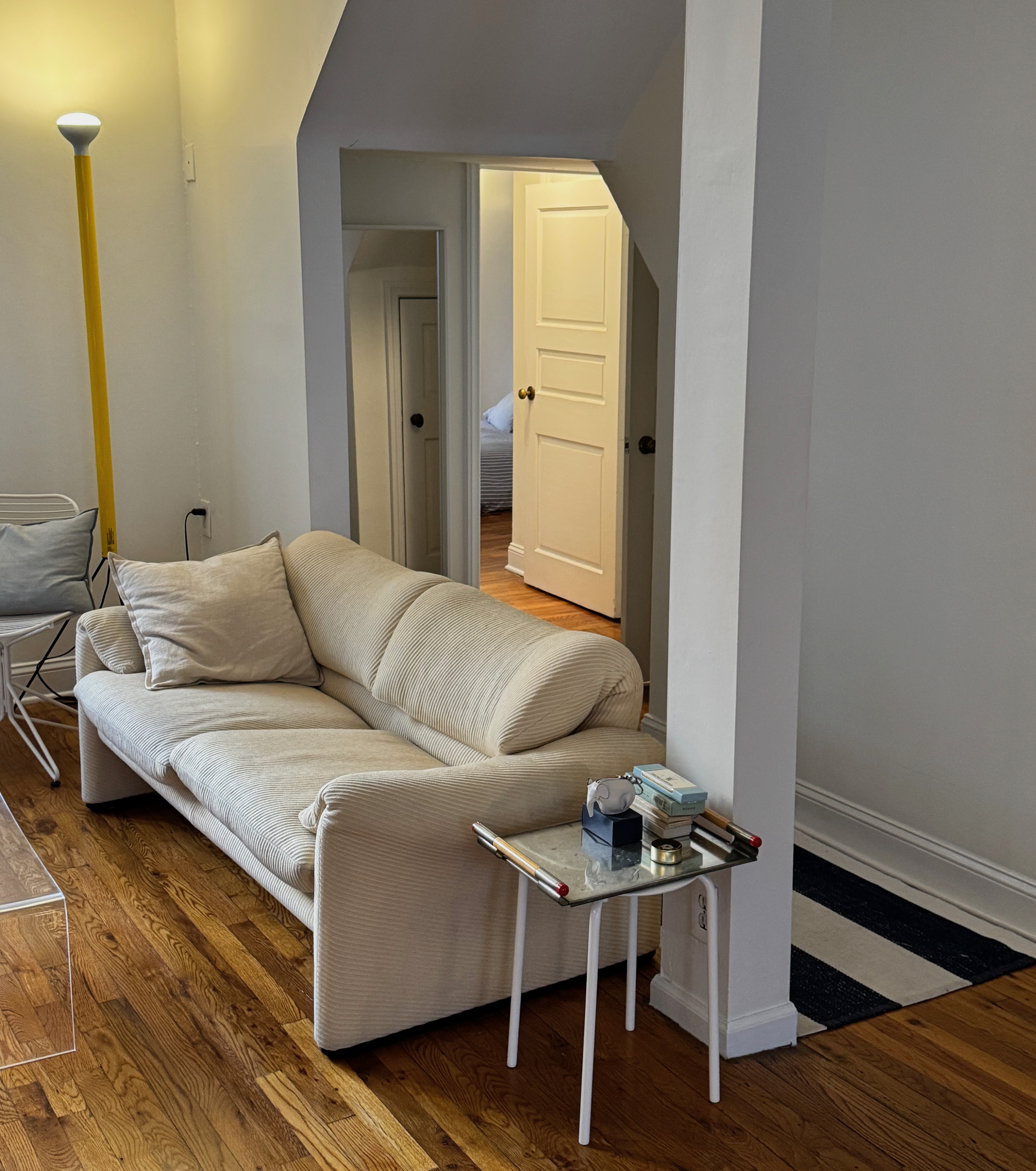 19 Vandam Street, Unit 2 Manhattan, NY 10014 - Photo 9 of 19 a living room with furniture and a wooden floor