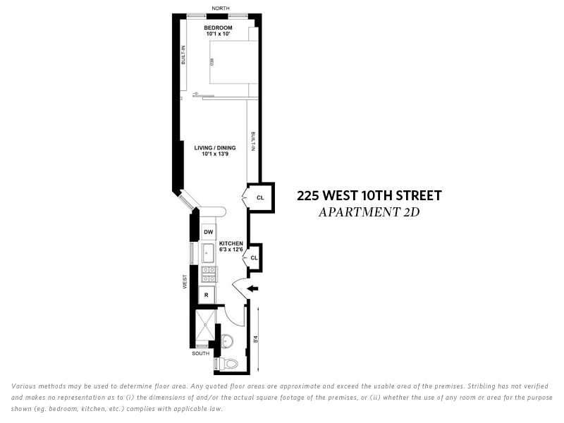 225 West 10th Street, Unit 2D Manhattan, NY 10014 - Photo 9 of 9