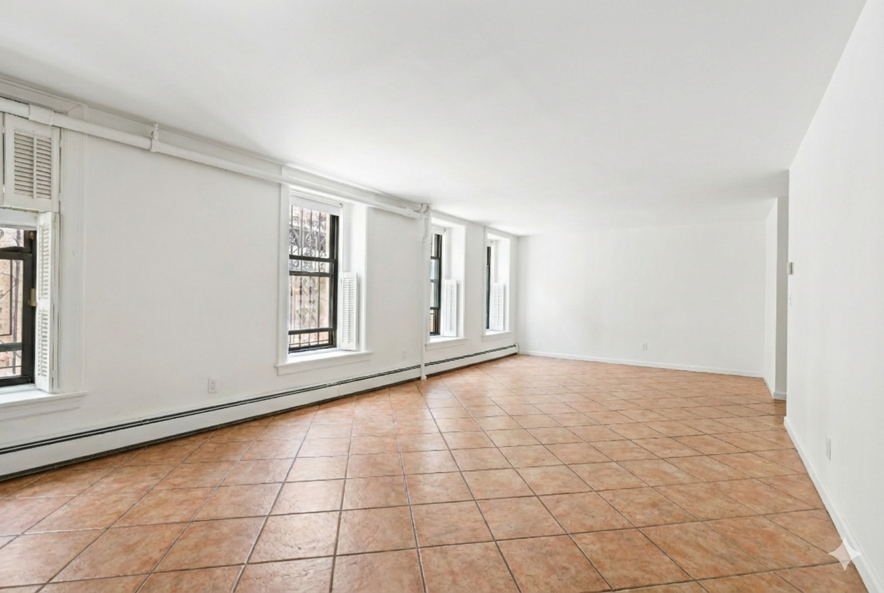 311 West 97th Street, Unit 1W Manhattan, NY 10025 - Photo 11 of 15 a view of an empty room and window