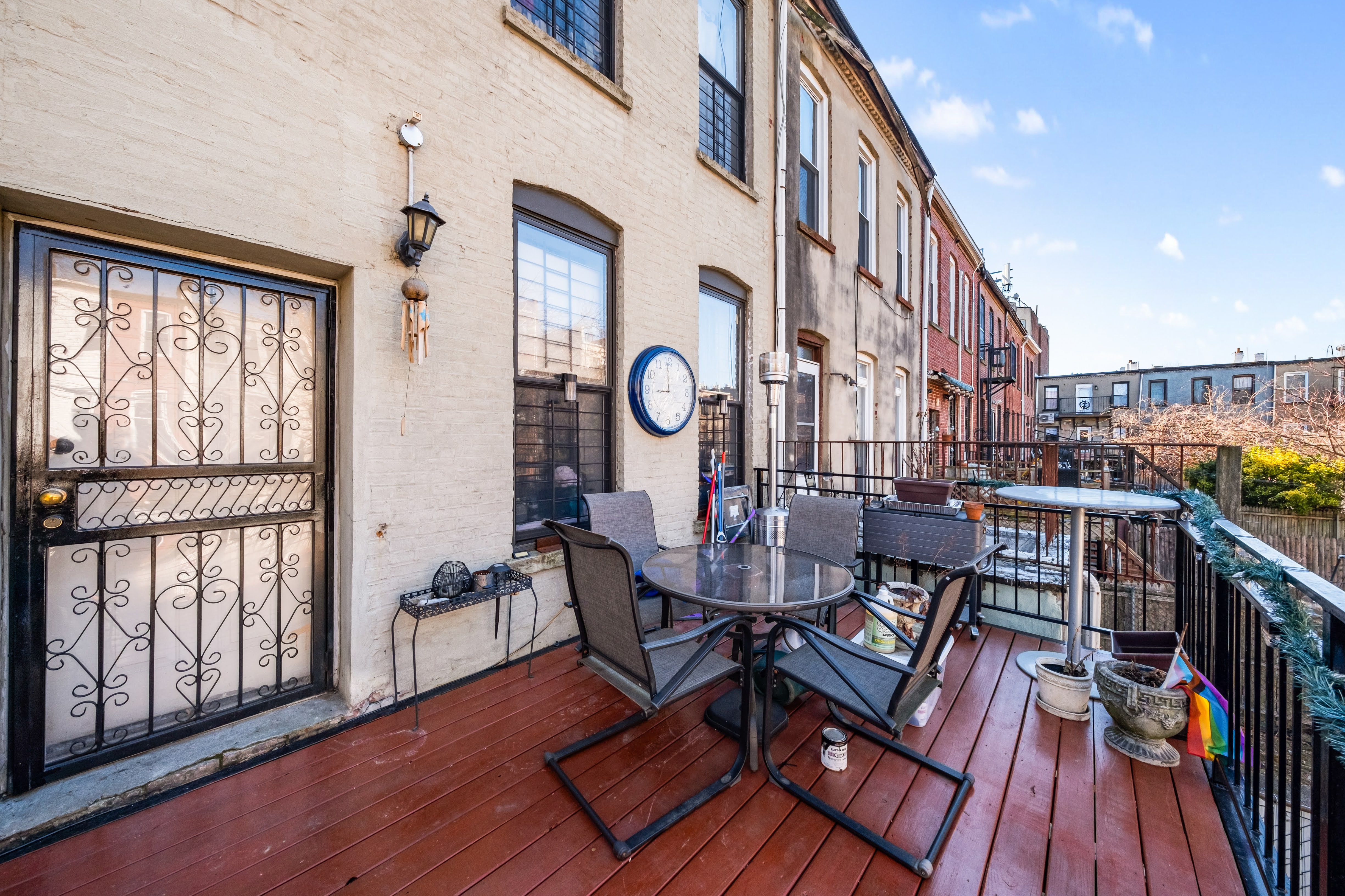 275 Van Buren Street Brooklyn, NY 11221 - Photo 24 of 33 a view of a dining room with furniture window and wooden floor