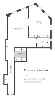 $1,295,000 | 99 Bank Street, Unit 3Q | West Village