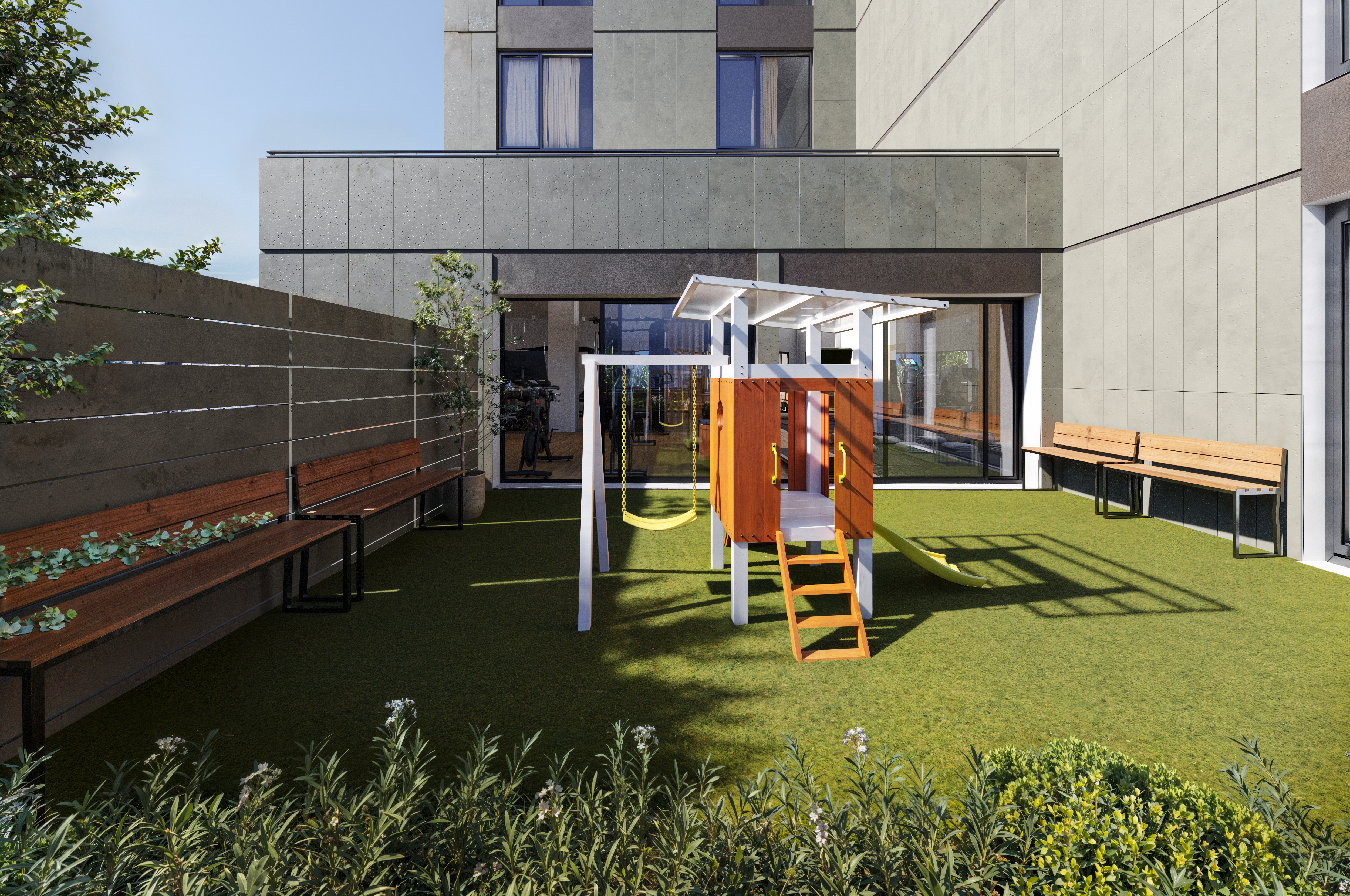 28 Herbert Street, Unit 2D Brooklyn, NY 11222 - Photo 7 of 10 a view of outdoor space