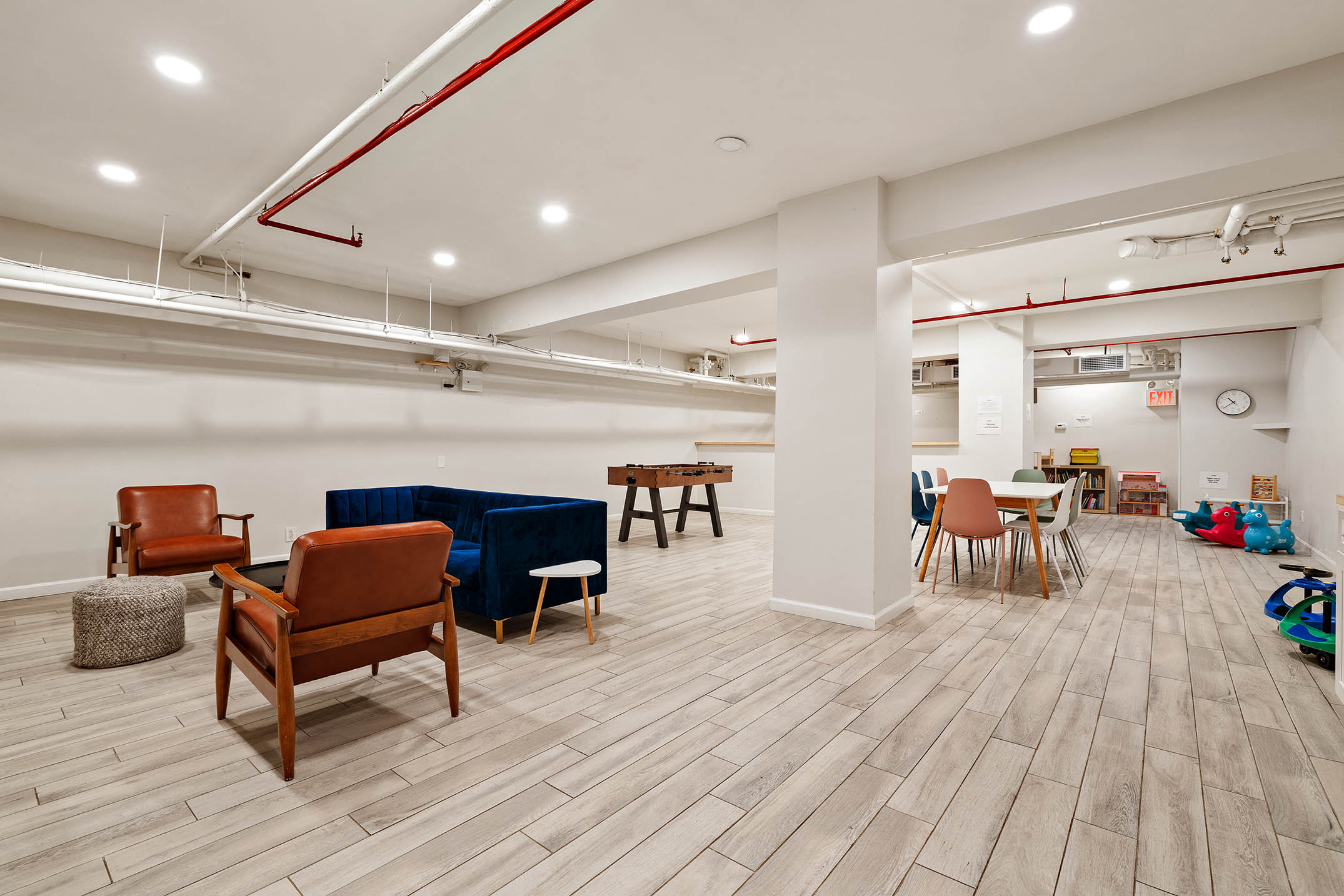 1 Tiffany Place, Unit 2F Brooklyn, NY 11231 - Photo 9 of 12 a living room with furniture and wooden floor