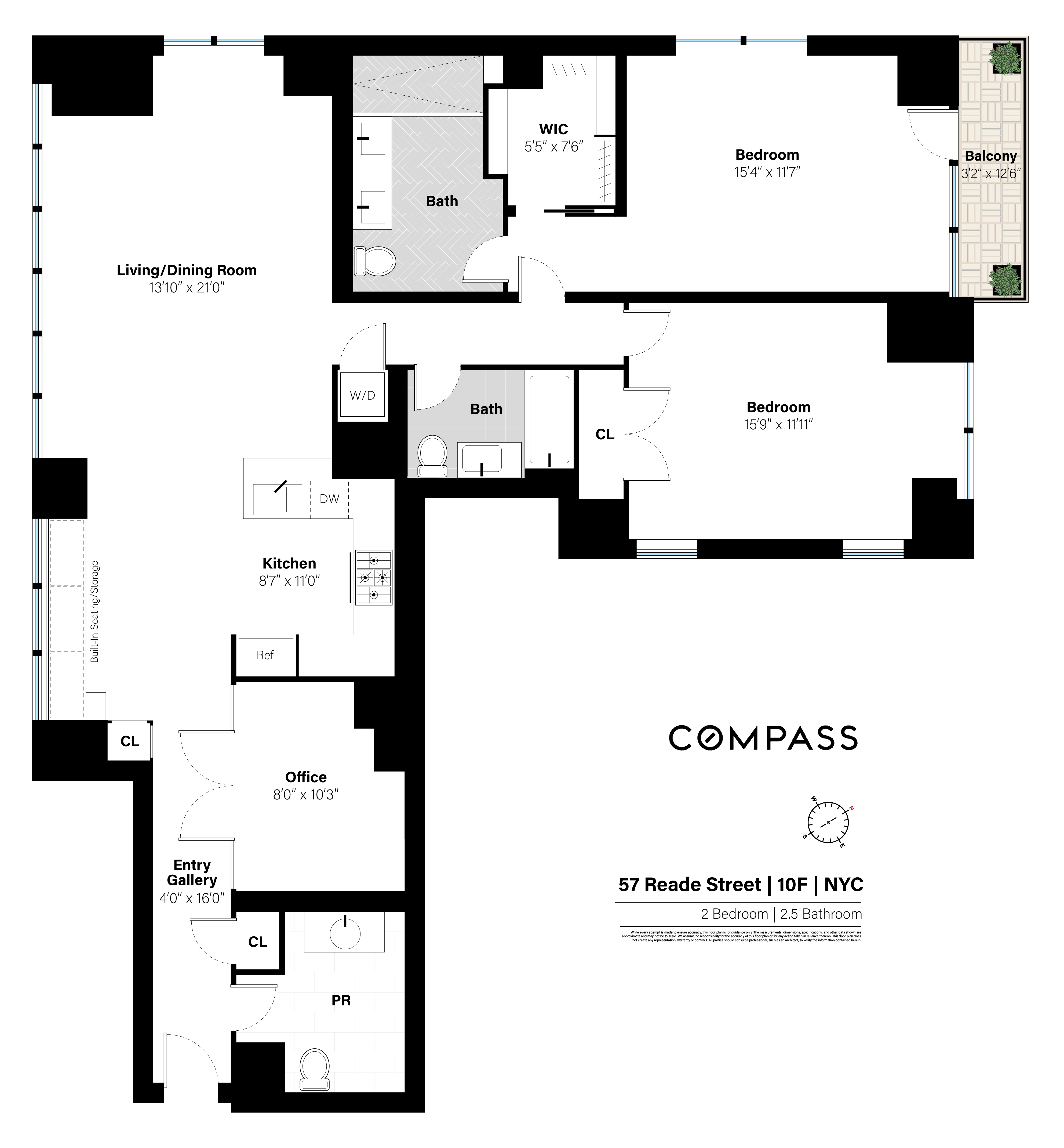 57 Reade Street, Unit 10F Manhattan, NY 10007 - Photo 14 of 14