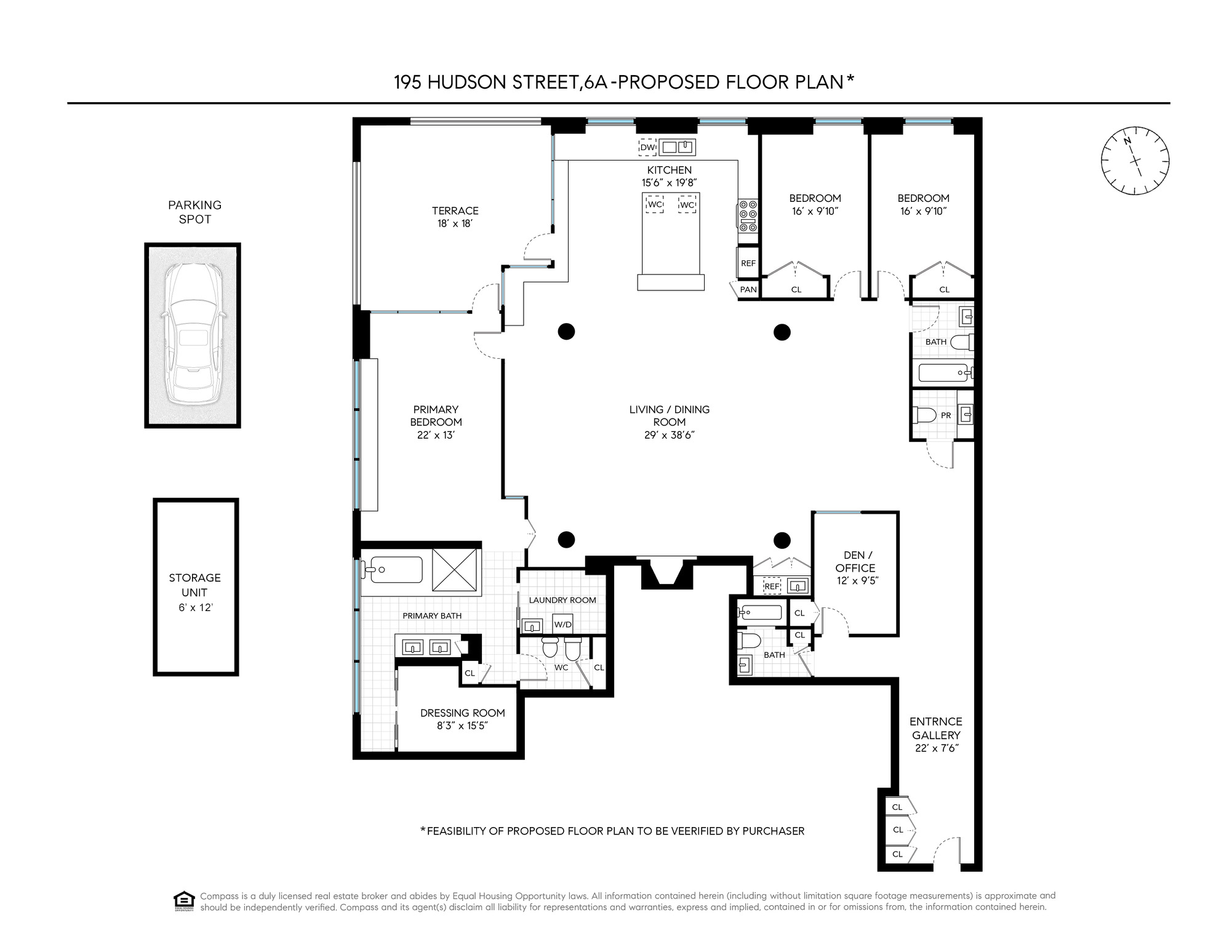 195 Hudson Street, Unit 6A Manhattan, NY 10013 - Photo 15 of 15