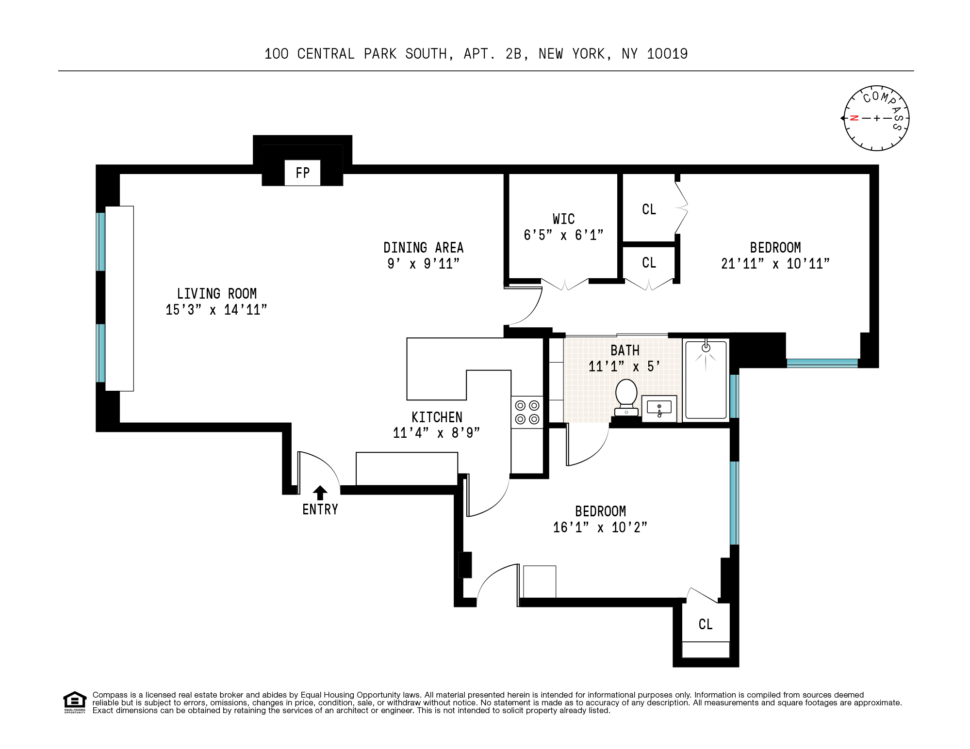 100 Central Park South, Unit 2B Manhattan, NY 10019 - Photo 8 of 8