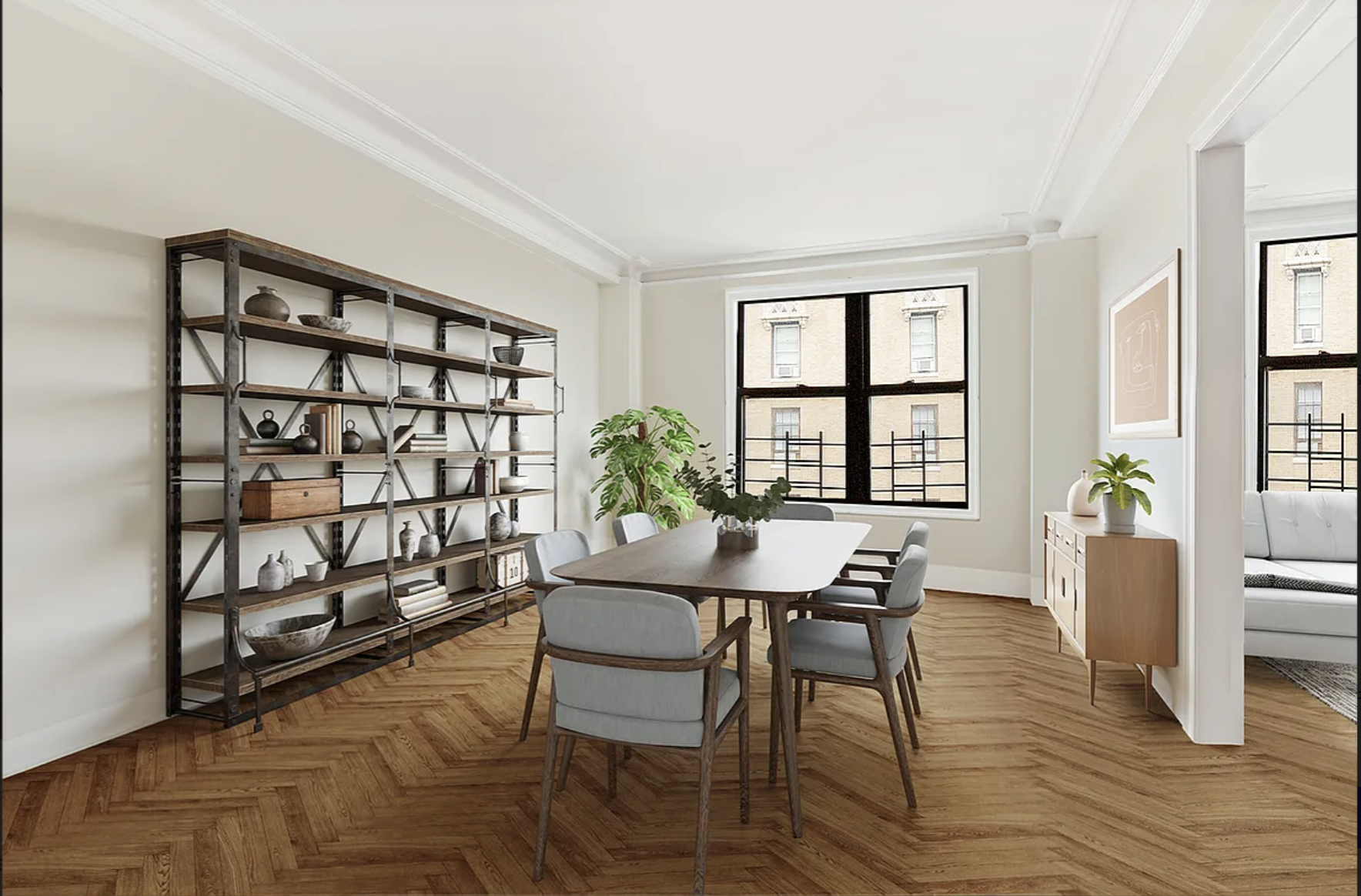905 West End Avenue, Unit 112 Manhattan, NY 10025 - Photo 2 of 12 a view of a livingroom with furniture and window
