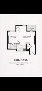 $385,000 | 555 Lenox Avenue, Unit 3C | Central Harlem