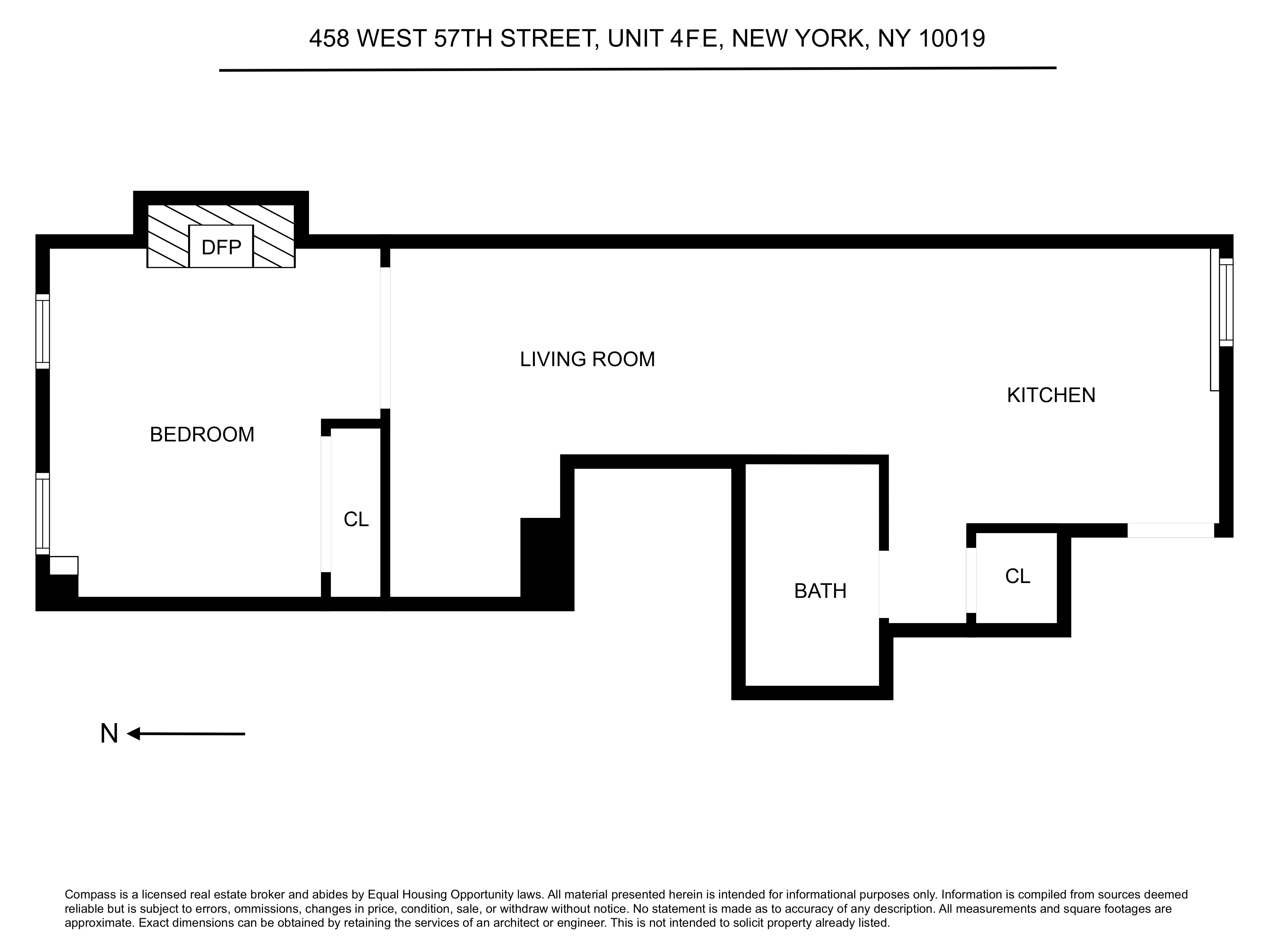 458 West 57th Street, Unit 4FE Manhattan, NY 10019 - Photo 13 of 13 a picture of a book
