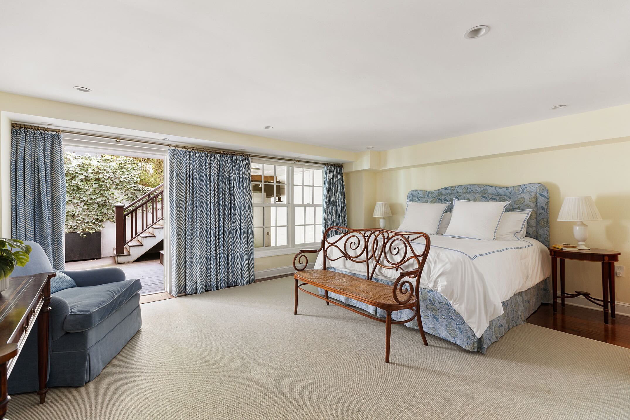 12 Leroy Street Manhattan, NY 10014 - Photo 16 of 20 a spacious bedroom with a bed and a couch