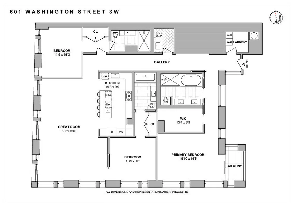 601 Washington Street, Unit 3W Manhattan, NY 10014 - Photo 15 of 15 a picture of a park