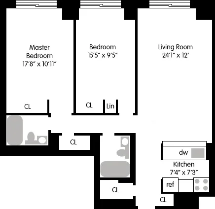 $6,850 | 275 West 96th Street, Unit 19B | Upper West Side