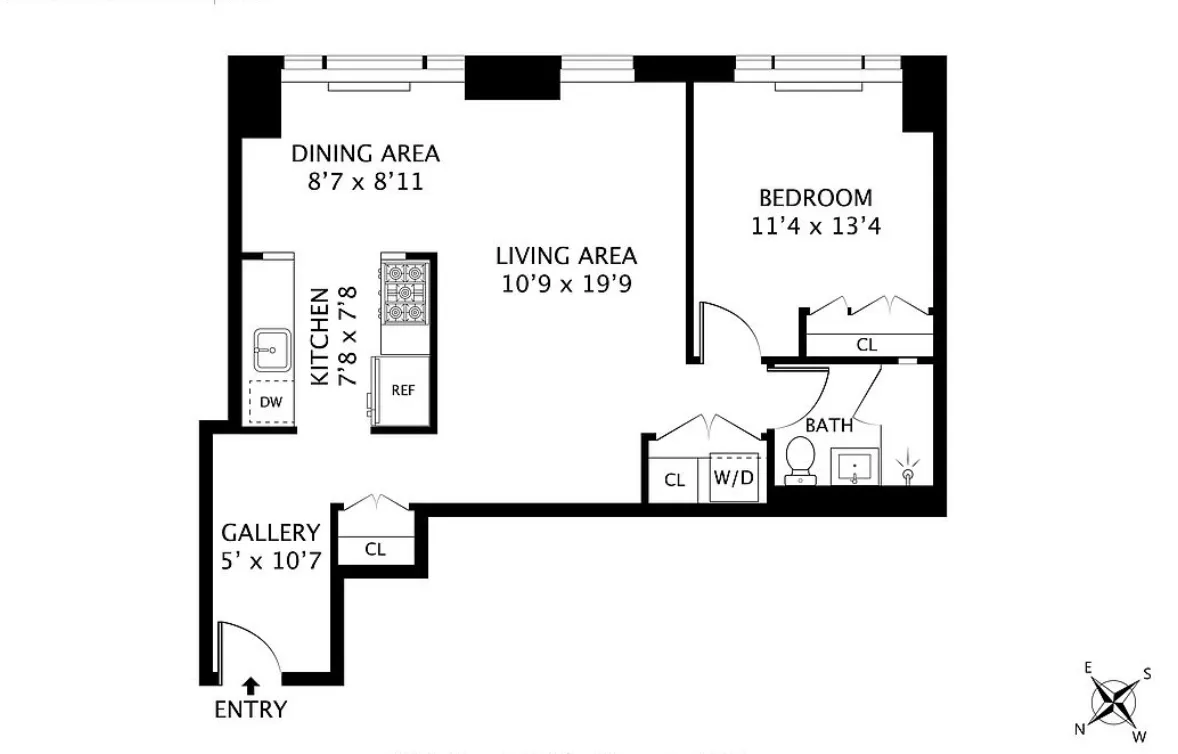$1,149,500 | 404 East 76th Street, Unit 7D | Lenox Hill