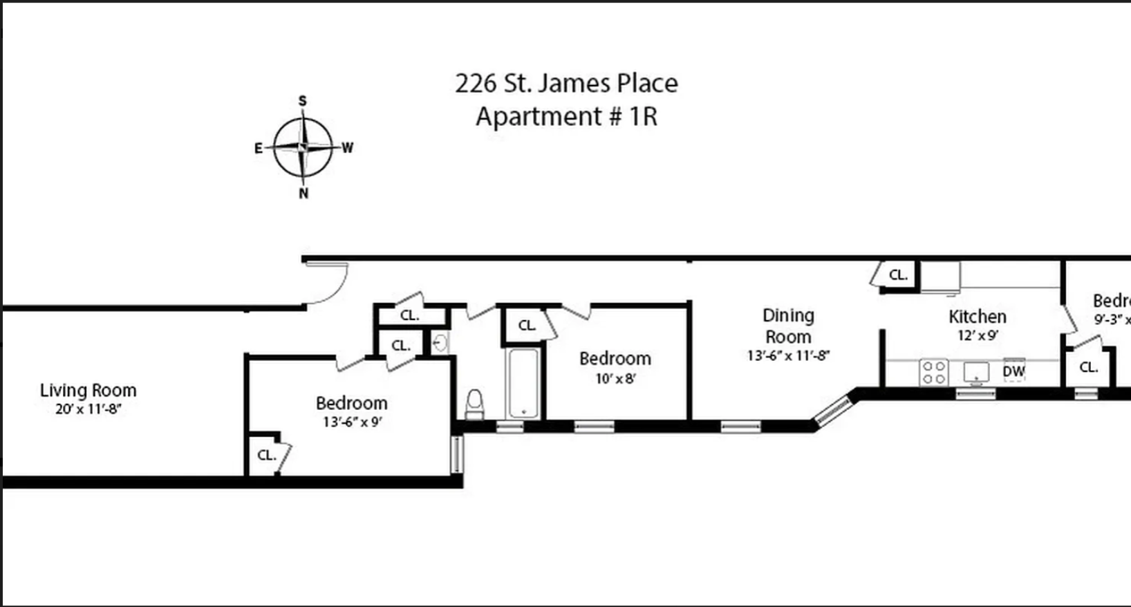 226 St James Place, Unit 1R Brooklyn, NY 11238 - Photo 14 of 14 a picture of a book and a white wall