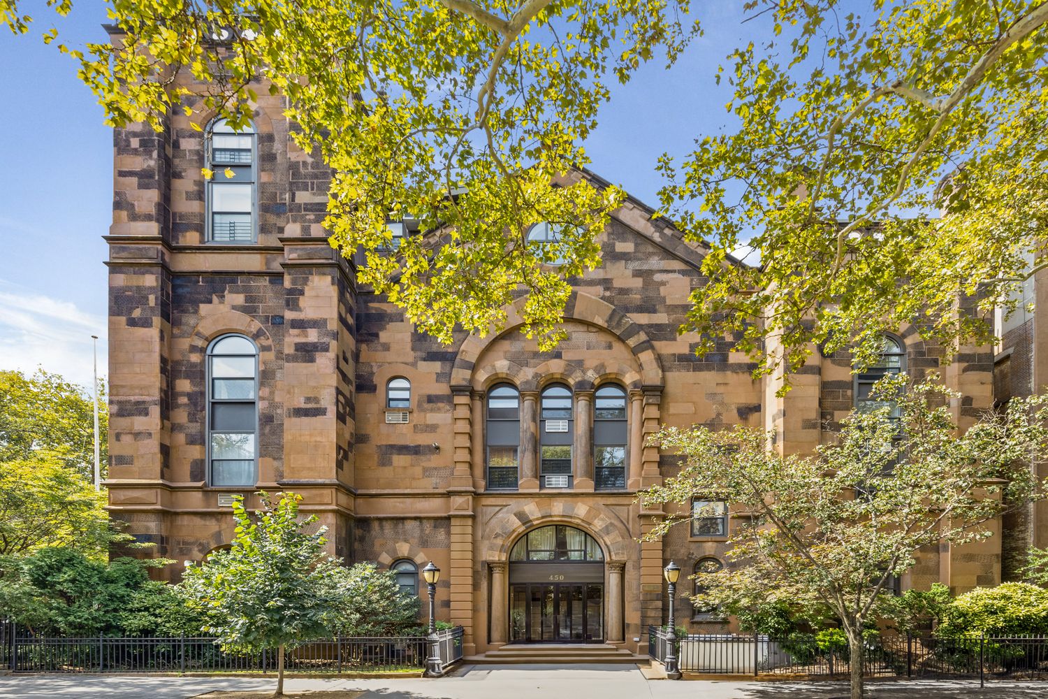 front view of a building