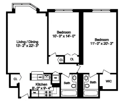 445 West 54th Street, Unit 4B Manhattan, NY 10019 - Photo 7 of 7
