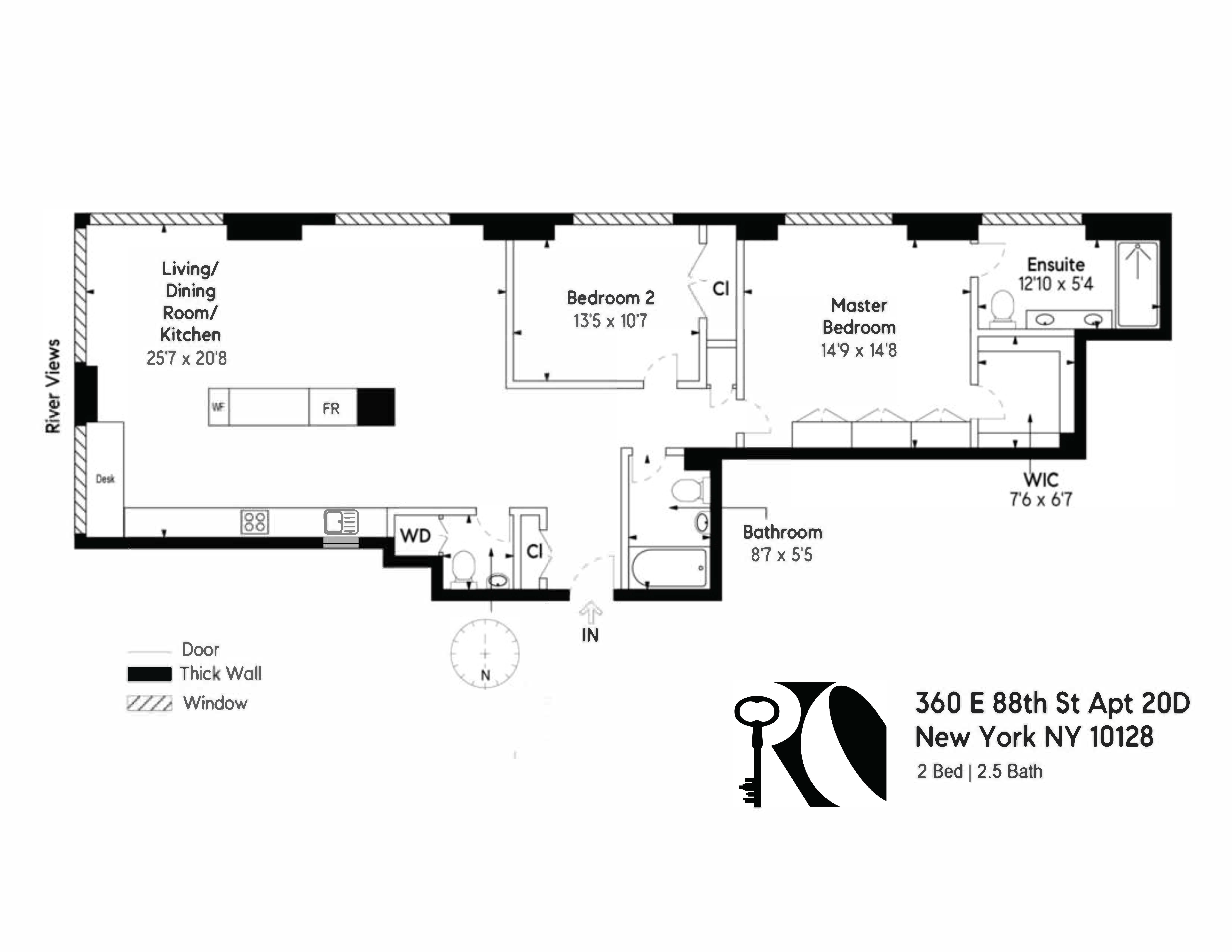 360 East 88th Street, Unit 20D Manhattan, NY 10128 - Photo 15 of 15 a picture of a park