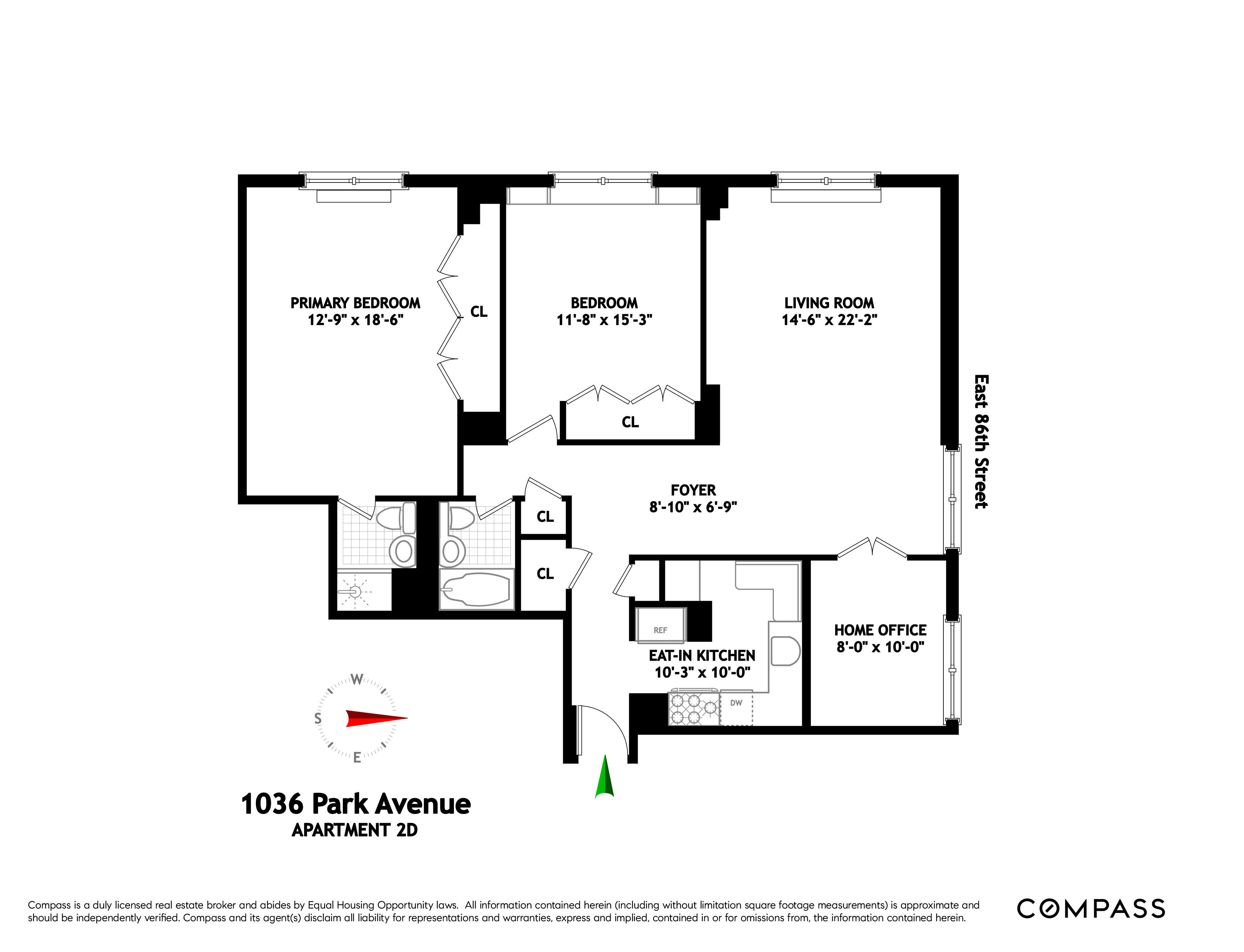 1036 Park Avenue, Unit 2D Manhattan, NY 10028 - Photo 12 of 12