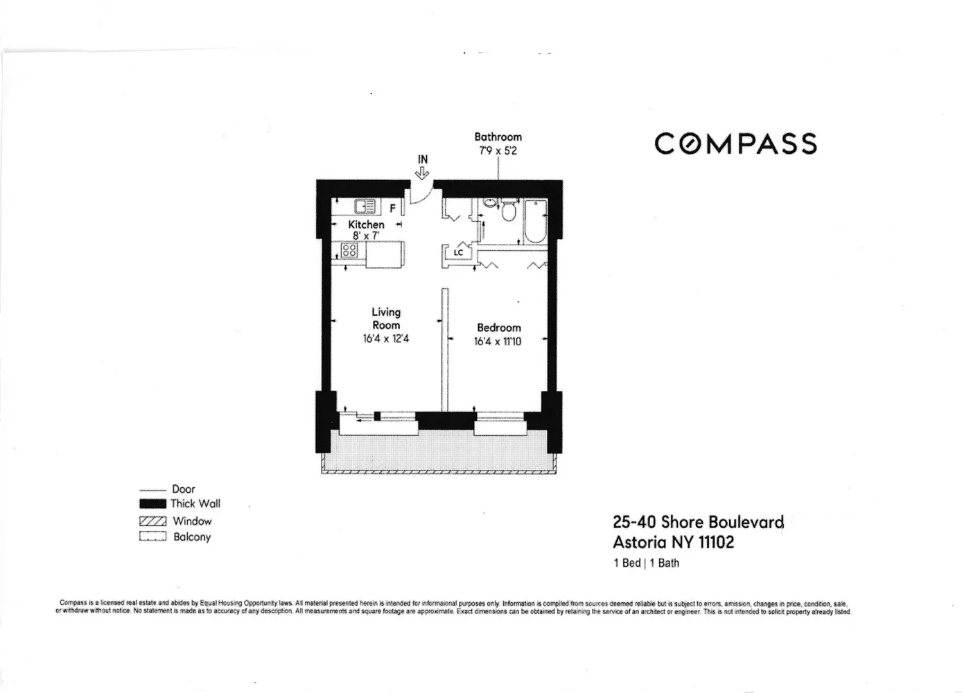 $755,000 | 25-40 Shore Boulevard, Unit 15T | Astoria