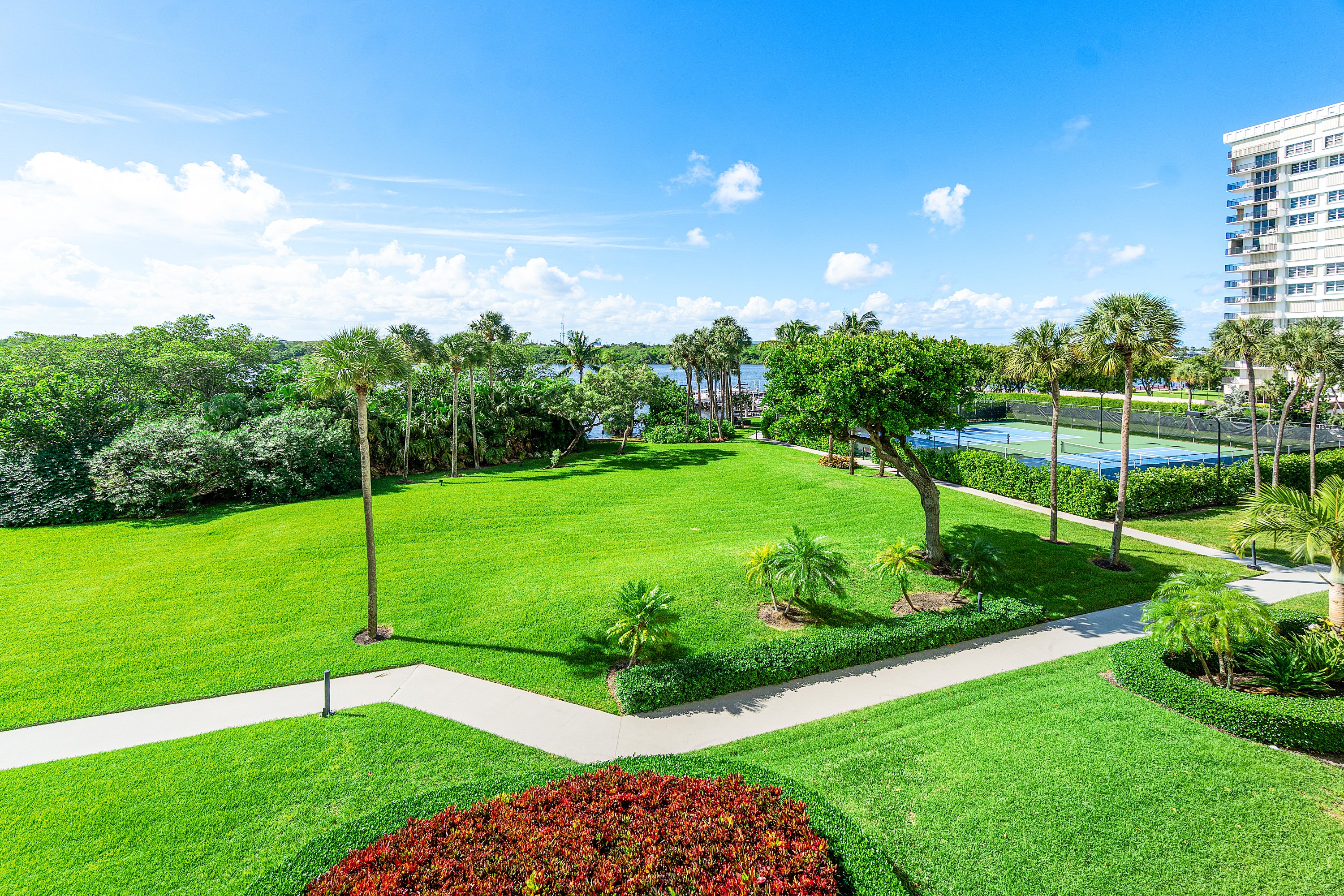 2003 North Ocean Boulevard, Unit 305 Boca Raton, FL 33431 - Photo 26 of 56 a view of a garden with a slide