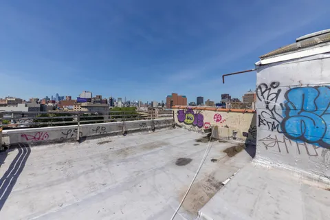 a view of a storage room