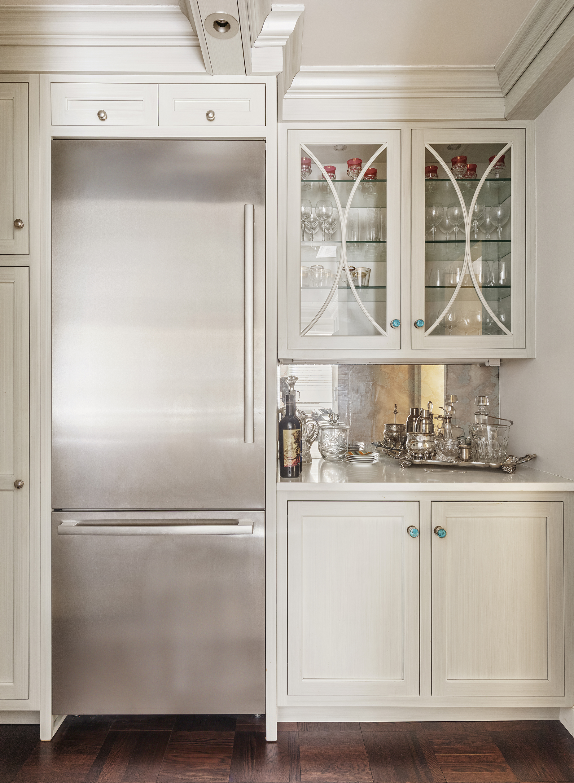 10 East 70th Street, Unit 3A Manhattan, NY 10021 - Photo 5 of 18 a close view of kitchen island with a window