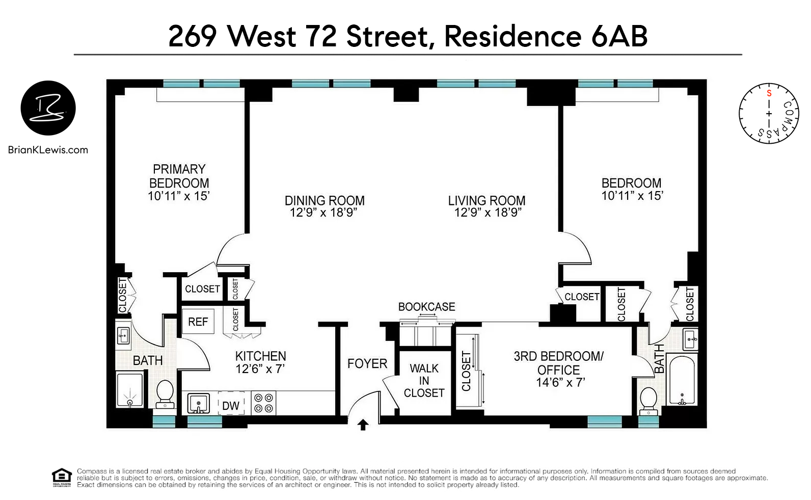 269 West 72nd Street, Unit 6AB Manhattan, NY 10023 - Photo 11 of 11