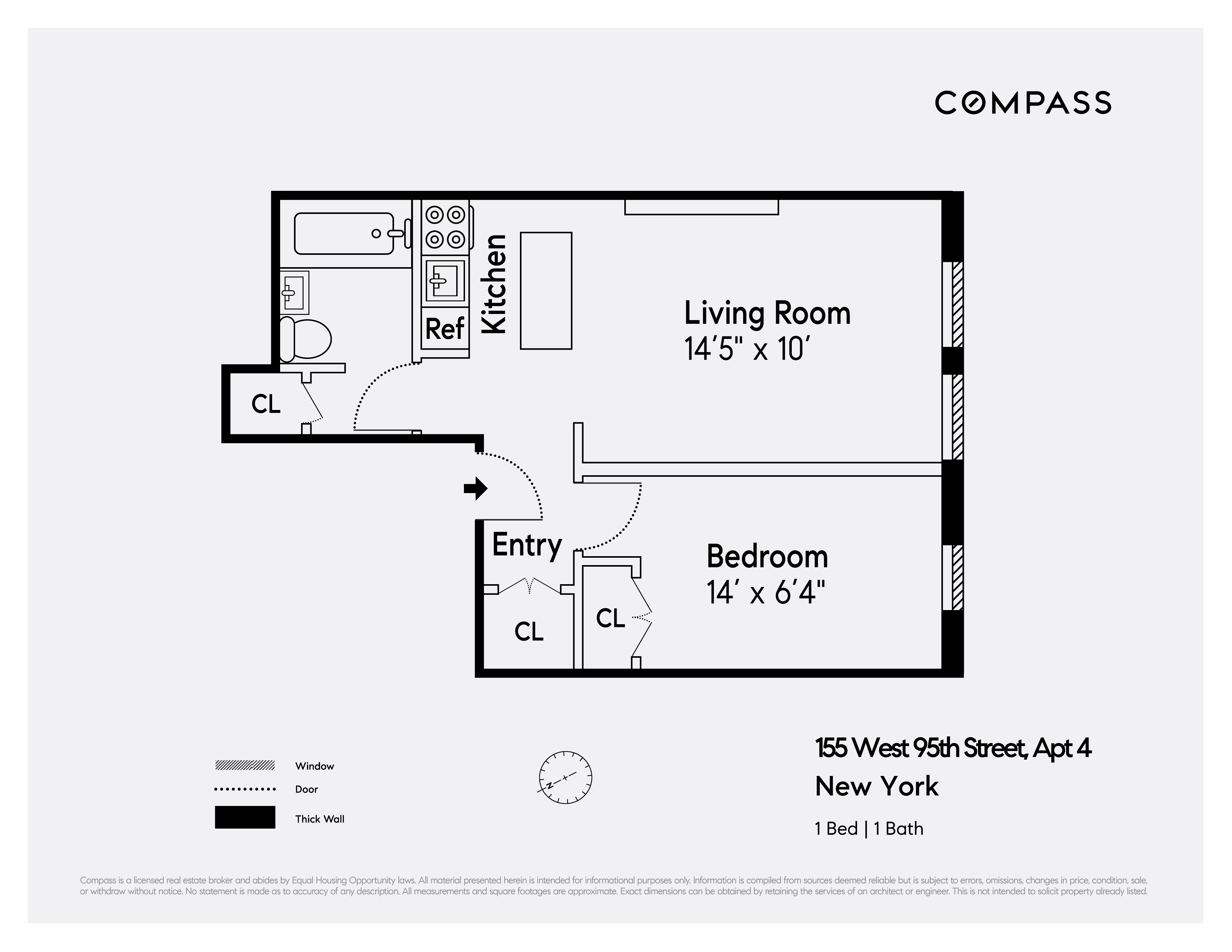 155 West 95th Street, Unit 6 Manhattan, NY 10025 - Photo 7 of 7 unknown