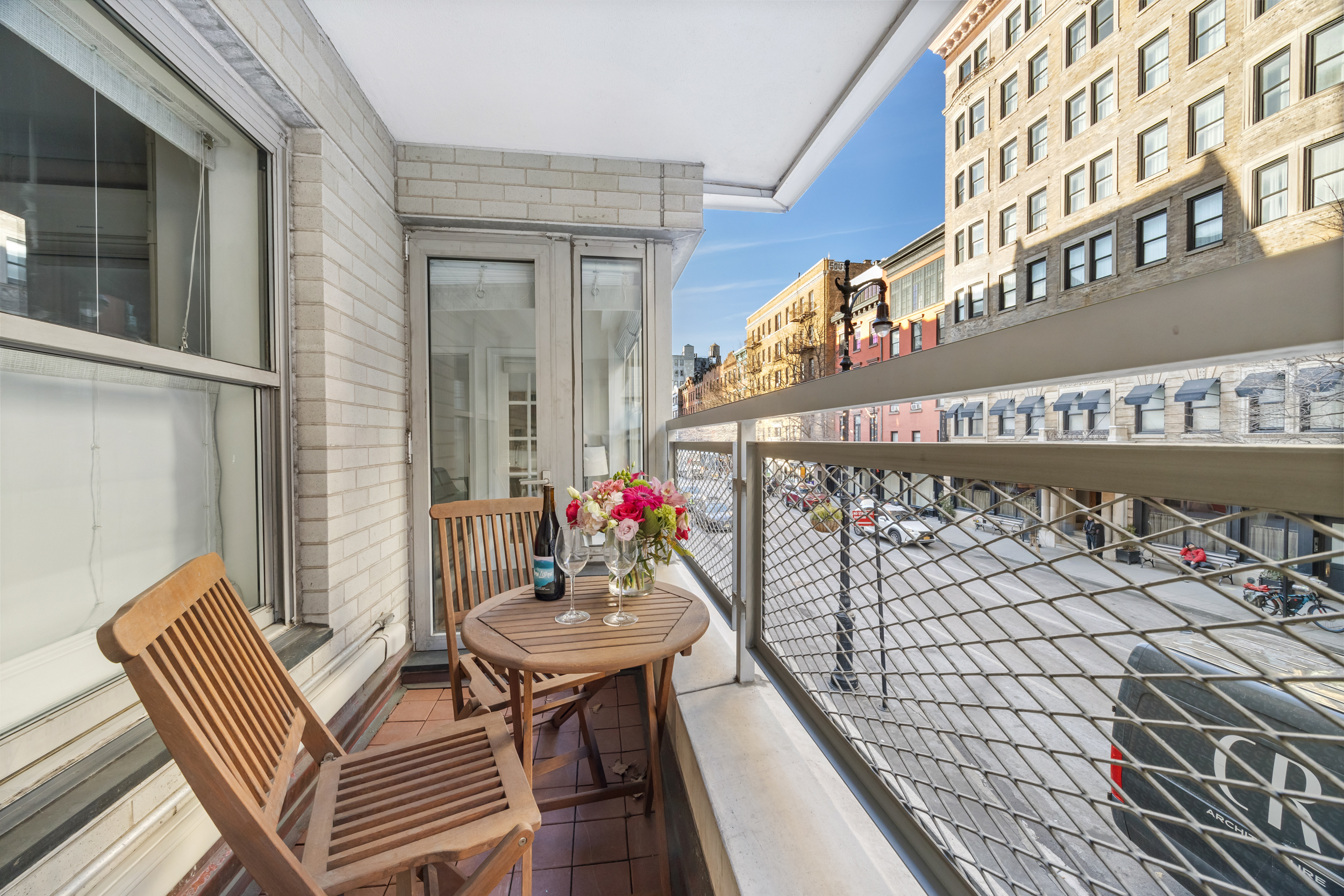 2 5th Avenue, Unit 2R Manhattan, NY 10011 - Photo 5 of 12 a view of balcony and patio
