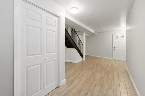 wooden floor in an empty room