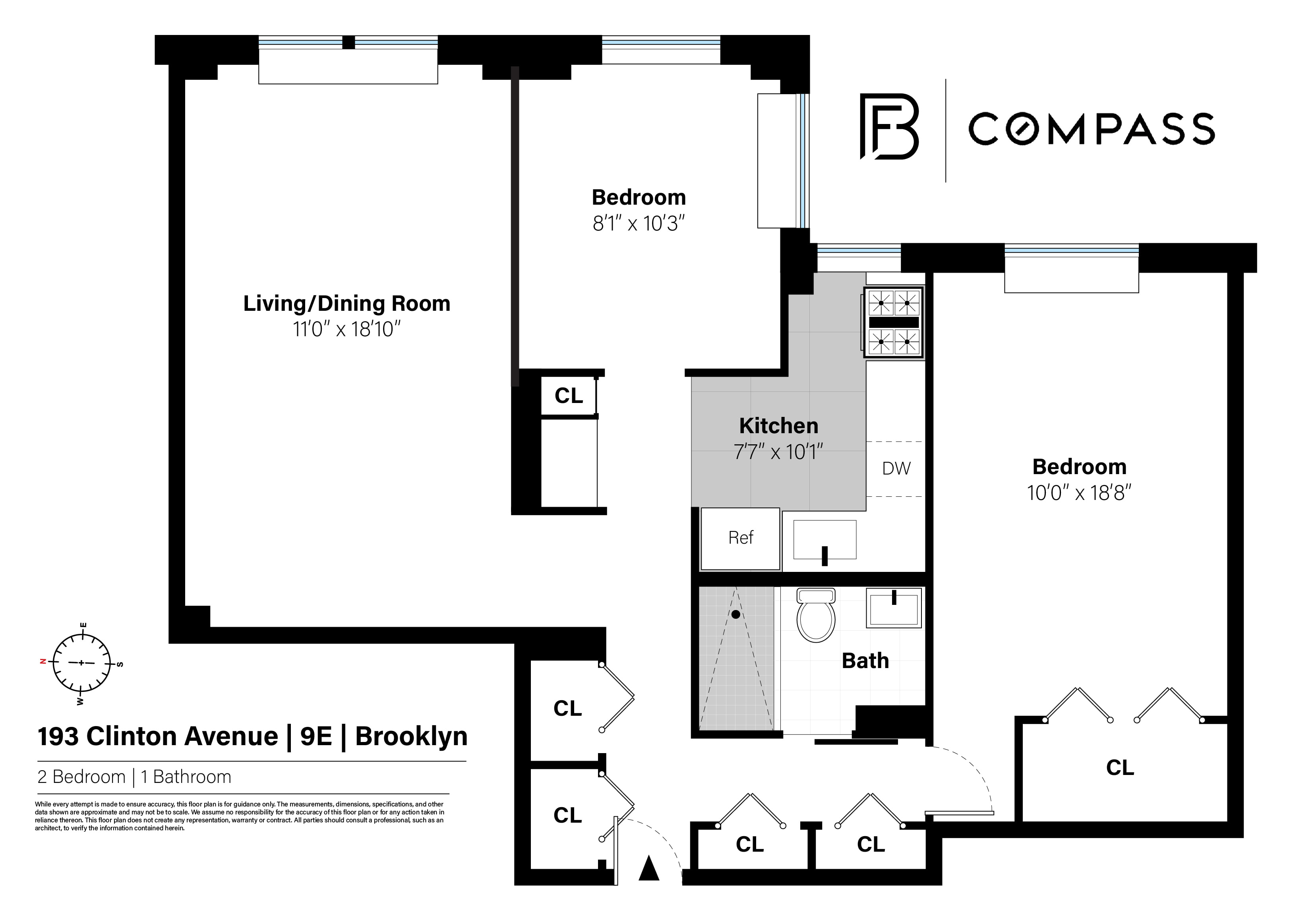 193 Clinton Avenue, Unit 9E Brooklyn, NY 11205 - Photo 9 of 9 a picture of a park