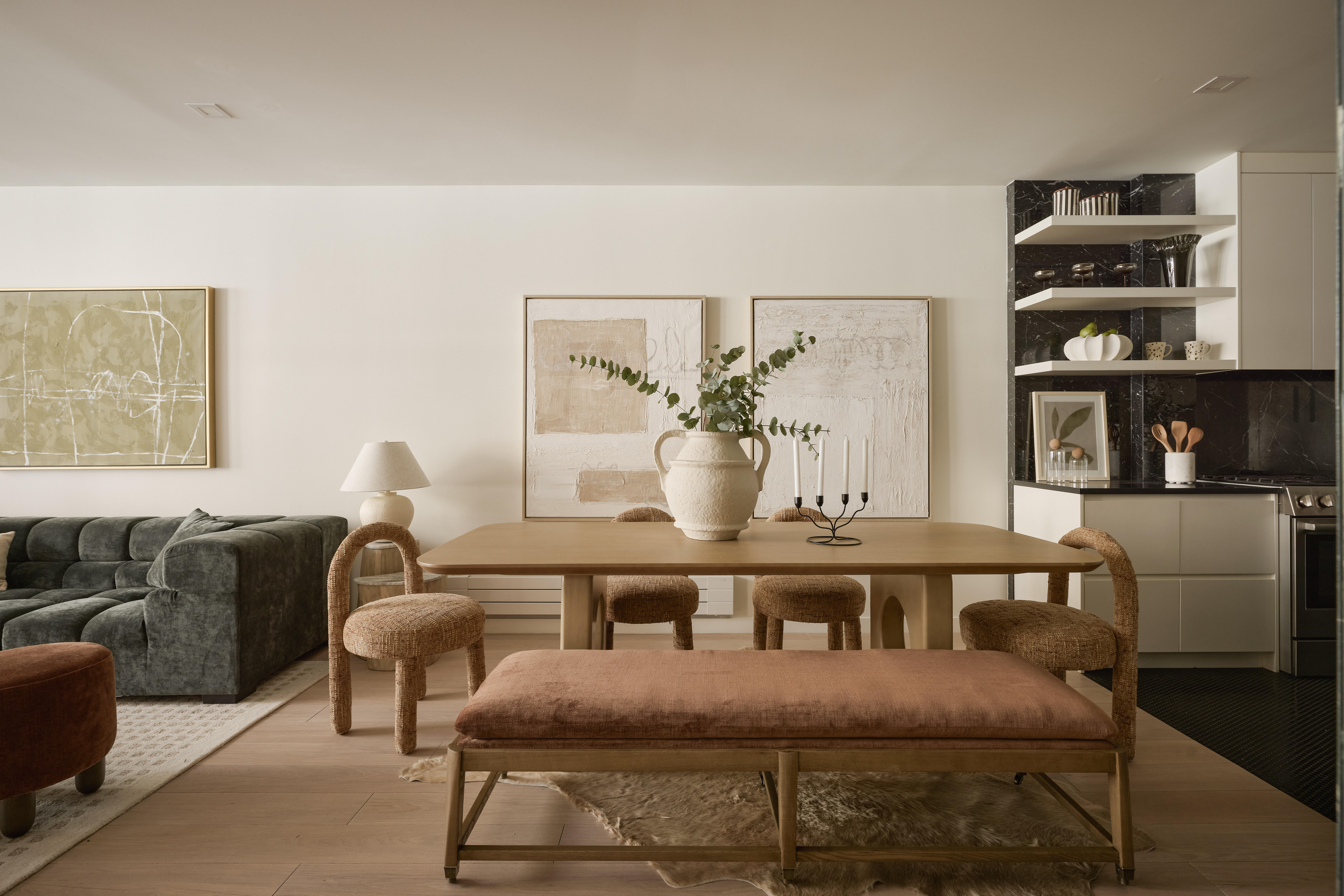 112 Hudson Street, Unit 3 Manhattan, NY 10013 - Photo 3 of 11 a living room with furniture
