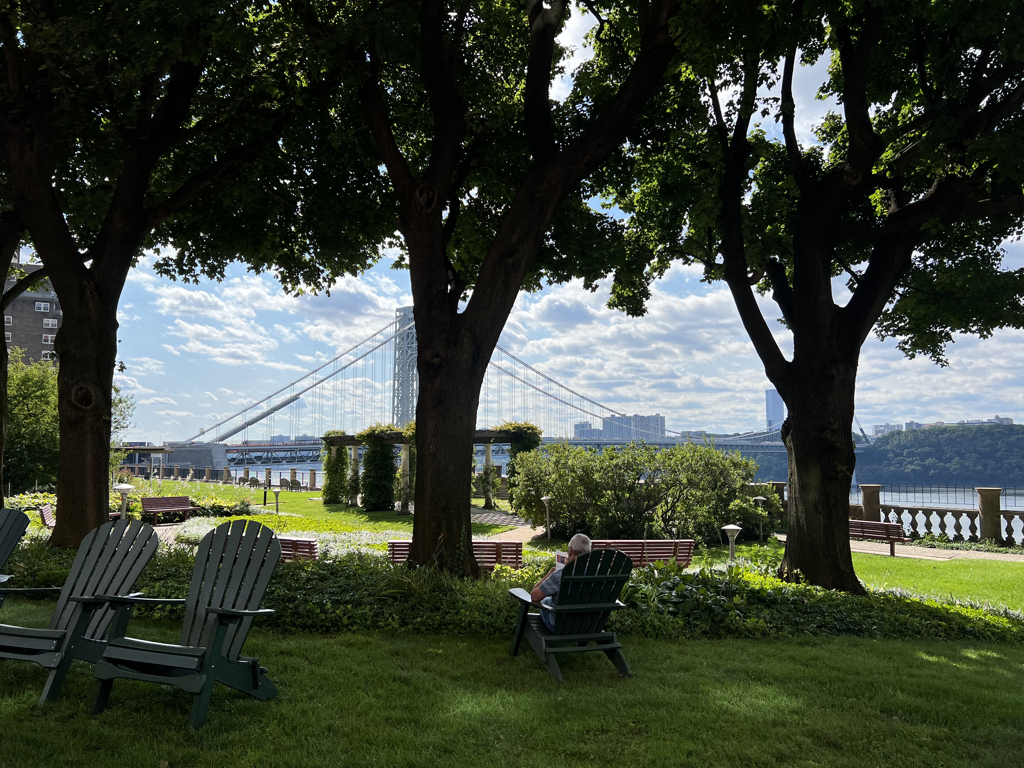 140 Cabrini Boulevard, Unit 18/19 Manhattan, NY 10033 - Photo 19 of 21 a view of garden with patio