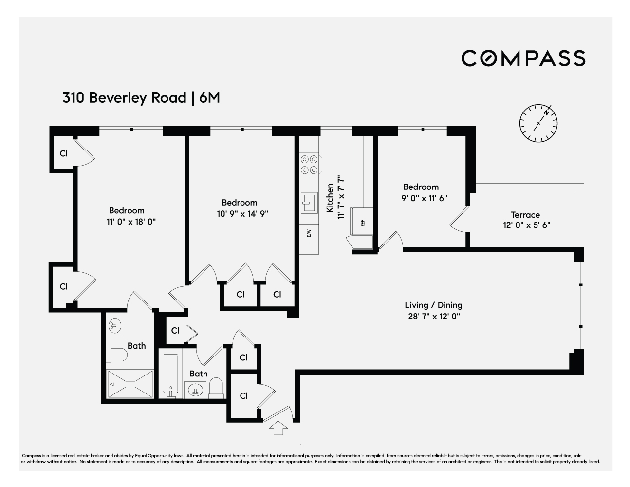 310 Beverley Road, Unit 6M Brooklyn, NY 11218 - Photo 11 of 11 Gallery Image 11