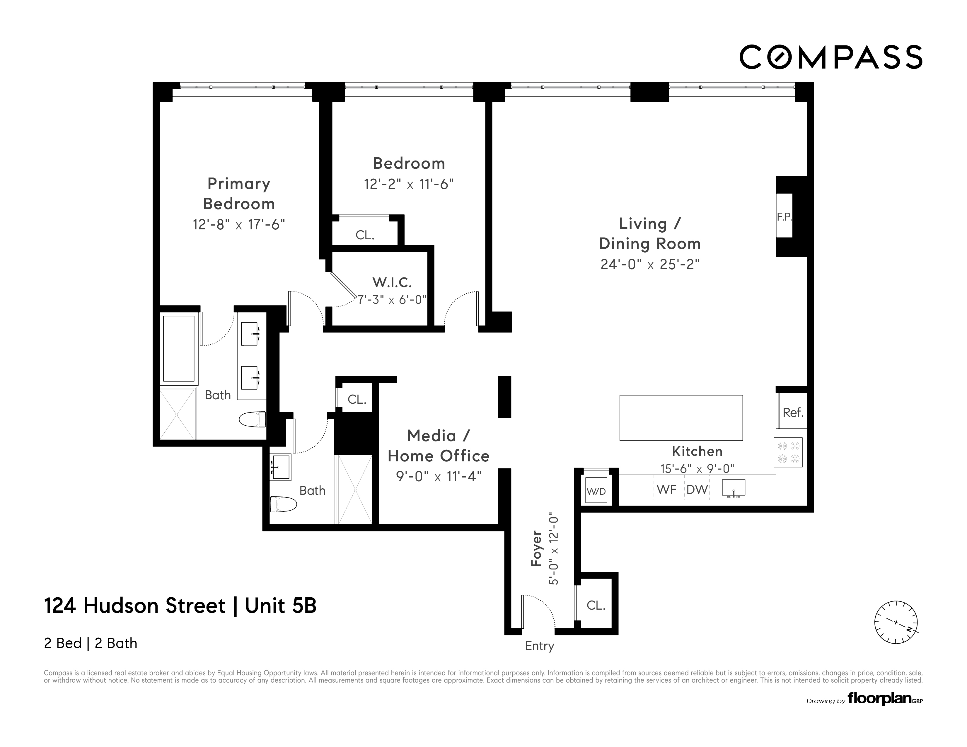 124 Hudson Street, Unit 5B Manhattan, NY 10013 - Photo 16 of 16